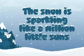 Loving Snow font