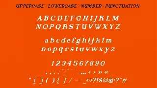 Latuhalat - Italic Vintage Serif font