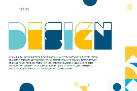 MARCO - Unique Geometric Display Font