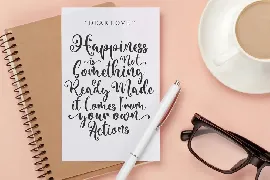 Happy Monday - Lovely Script Font