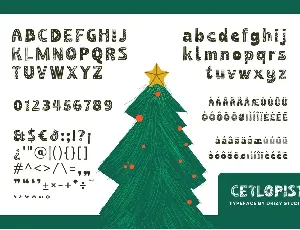 Cetlopist font