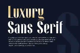 High Sans Serif - Elegant Luxury Sans Serif font