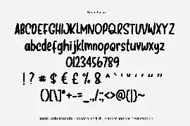 Simple Marker Font