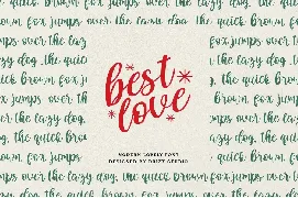 Best Love font