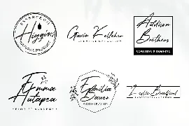 Holland Gateway - Handwritten Script Font