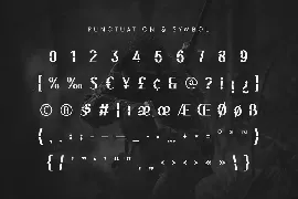 Faith Stencil - Modern Elegant Stencil Font