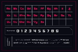 Gunec | Futuristic Font