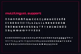 Gunec | Futuristic Font