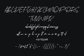 Billy Okma Signature Font