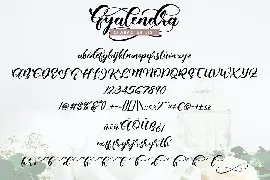 Gyalendra | Freestyle Handwriting Script Font