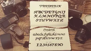 Frederik font