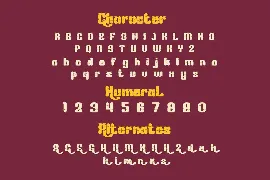 Mabed | Groovy Retro Font