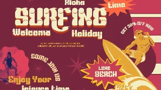 Mabed | Groovy Retro Font