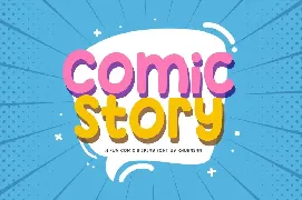 Comic Story font