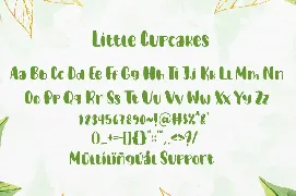 Little Cupcakes font