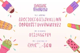 Sunshine Tomorrow Font