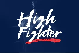 High Fighter font