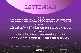 Cottenham font