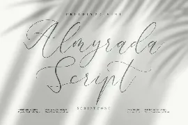 Almyrada Script font