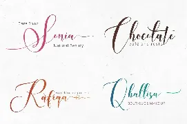 Whitedove Modern Script font