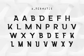 Photogenic - Trendy Geometric Sans Serif font