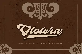 Glotera - Vintage Script font