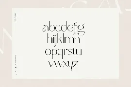 Missy Voya - Modern Font family