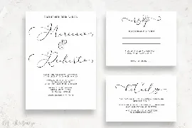 Everything Calligraphy font