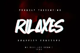 Rilaxes - Graffity Font