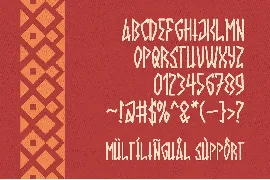 Nomad Tribes - Ancient Display Font