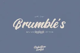 Rubelion Script font