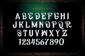 Dendcence - Decorative Vintage Display Font