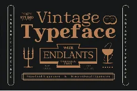 Endlants font