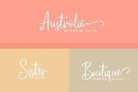 Betharia Script font