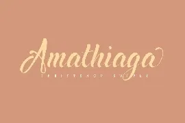 Amadigi - Modern Script Font