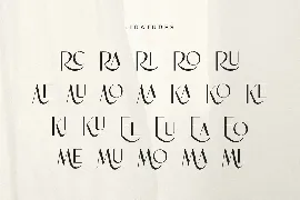 Monarch - Elegant Ligature Serif font