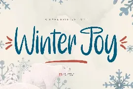 Winter Joy | A Handwritten Font