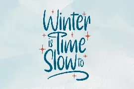 Winter Joy | A Handwritten Font