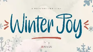 Winter Joy | A Handwritten Font