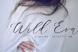 Elegant calligraphy font