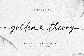 Golden Theory font