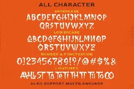 Allarmante font