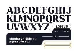 Loftus font