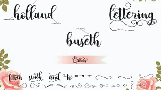 Adreena Script font