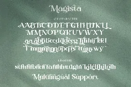 Magista - Modern Stylish Serif Font