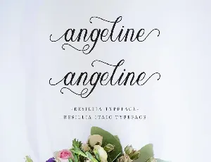 Resillia Script font