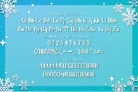 Snowy Holiday - Display Font