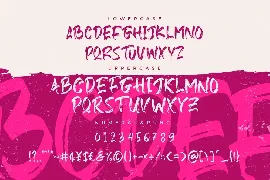 Gebrush Handbrush Stylish font