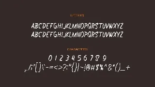 The Bargribs - Font