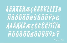 Ojero font